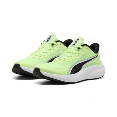 Image of Puma Skyrocket LITE 2 Unisex Trail running shoes for kids, Size: 3.5, Fizzy light/black