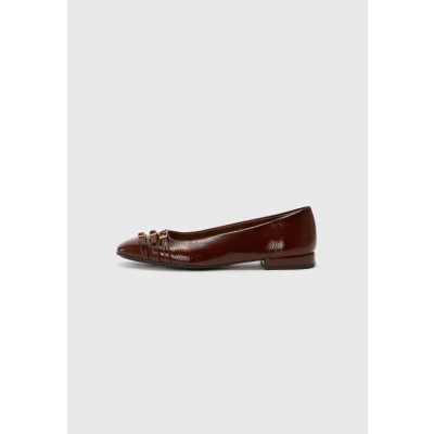 Image of Tamaris Ballet pumps, Women&#039;s, Size: 3.5, Cognac shoes