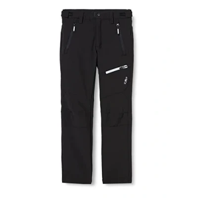 Image of CMP KID LONG PANT Unisex Outdoor trousers for kids, Size: 10y, Nero