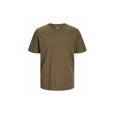 Image of Jack &amp; Jones TEE Oneck NOOS Basic Tshirt, Men&#039;s, Size: XS, Canteen