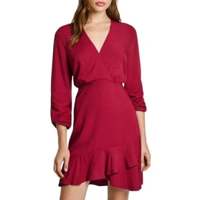 Image of Pepe Jeans Kendall Day dress, Women&#039;s, Size: Medium, Burnt red