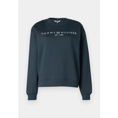 Image of Tommy Hilfiger CORP LOGO Sweatshirt, Women&#039;s, Size: 3XL, Military denim