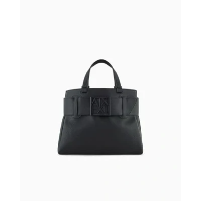Image of Armani Exchange Handbag, Women&#039;s, Size: One Size, Black