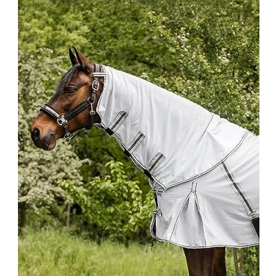 Image of Waldhausen Protect Fly Neck Blanket Silver Grey/Grey WB