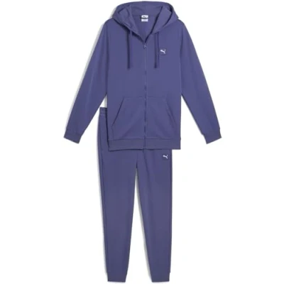 Image of Puma Hooded SUIT SET Tracksuit, Men&#039;s, Size: XL, Blue crystal