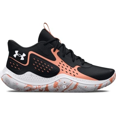 Image of Under Armour Court Performance Training shoe, Size: 10.5, Black Leather and textile
