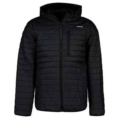 Image of Hurley Men&#039;s M Balsam Quilted Packable Jacket