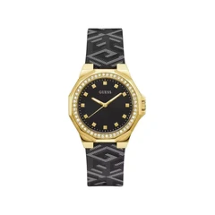Image of Guess Avril Watch goldcoloured, Women&#039;s, Size: One Size, Gold coloured