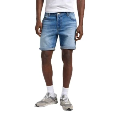 Image of Lee Rider Short denim shorts, Men&#039;s, Size: 29, Blue