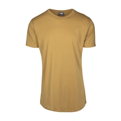 Image of Urban Classics Shaped LONG DO NOT USE Basic Tshirt, Men&#039;s, Size: 5XL, Brown