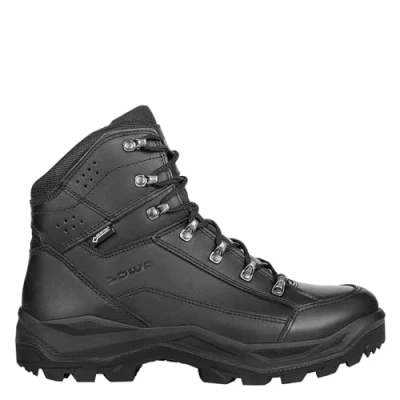 Image of Lowa Renegade Hiking shoes, Men&#039;s, Size: 9, Black Leather and textile