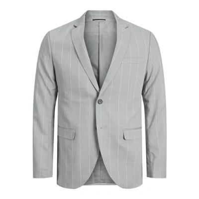 Image of Jack &amp; Jones Jprfranco Check Suit jacket, Men&#039;s, Size: 38R, Light gray