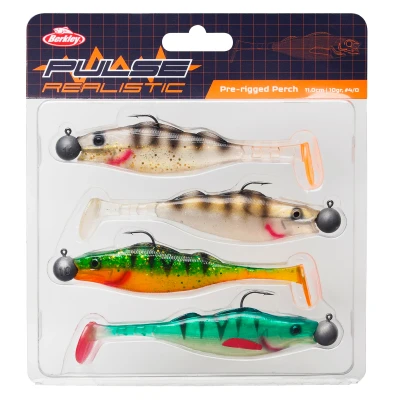 Image of Berkley Pulse Realistic Perch Prerigged 7cm Shad