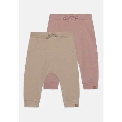 Image of Name it Nbntakki PANT Unisex 2 PACK Trousers for kids, Size: 1 2m, Pure cashmere/deauville mauve