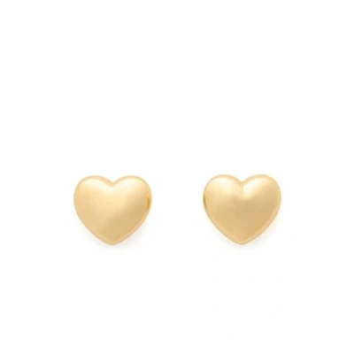 Image of kate spade new york Heart YOU Delicate MINI Studs Earrings goldcoloured, Women&#039;s, Size: One Size, Gold coloured