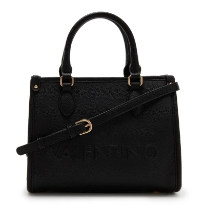 Image of Valentino Bags Rised Re Black Handbag VBS8P905NERO