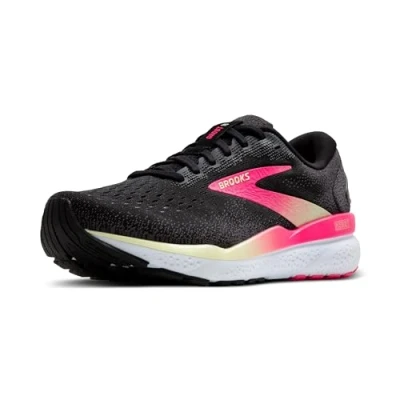 Image of Brooks Stability running shoes, Women&#039;s, Size: 5, Black pink white Textile