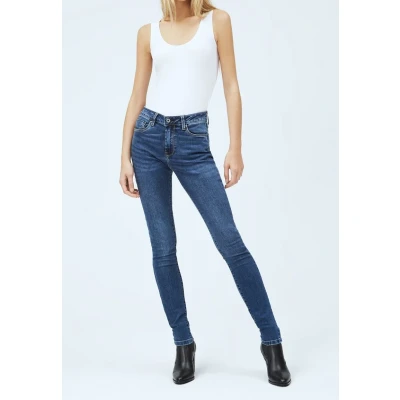 Image of Pepe Jeans Skinny Fit, Women&#039;s, Size: 24x30, Blue denim