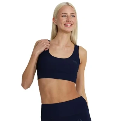 Image of Carlheim Sports Helle Active HIGH Support Bustier, Women&#039;s, Size: Small, Navy