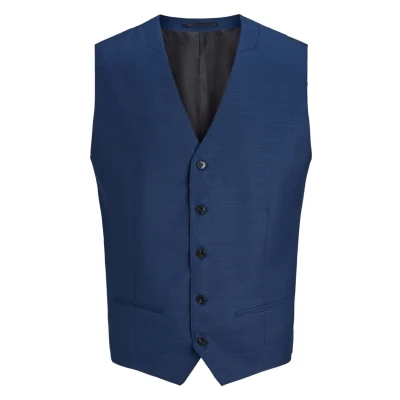 Image of Jack &amp; Jones Waistcoat, Men&#039;s, Size: 40R, Medieval blue
