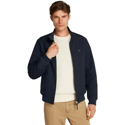 Image of Tommy Hilfiger Harrington Jacket Light jacket, Men&#039;s, Size: Medium, Desert sky
