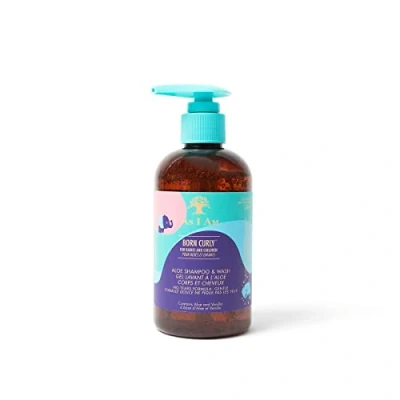 Image of As I Am Born Curly Aloe Shampoo and Wash 240ml