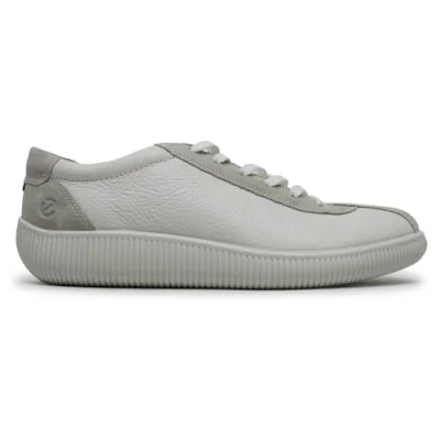 Image of ECCO Casual laceups, Men&#039;s, Size: 9, white shadow Leather