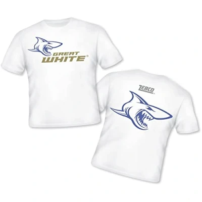 Image of Zebco Great White t shirt XXL Fishing