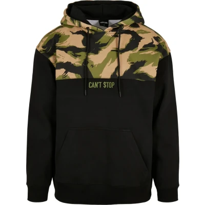 Image of Cayler &amp; Sons CAN ́T STOP BOX Hoodie, Men&#039;s, Size: Small, Black/woodland