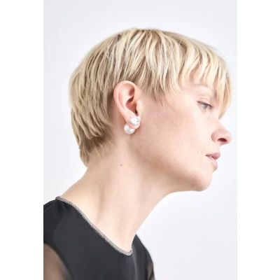 Image of Swarovski Lucent STUD SET Earrings silvercoloured, Women&#039;s, Size: One Size, Silver coloured
