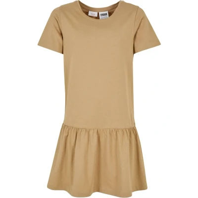 Image of Urban Classics Valance Jersey dress for kids, Size: 9 10y, Unionbeige
