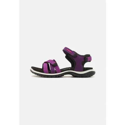 Image of ECCO Offroad ROAM Walking sandals, Women&#039;s, Size: 4 4.5, Imperial purple/beetroot Leather and textile