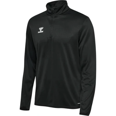 Image of Hummel Essential HALF ZIP Long sleeved top, Men&#039;s, Size: XXL, Black
