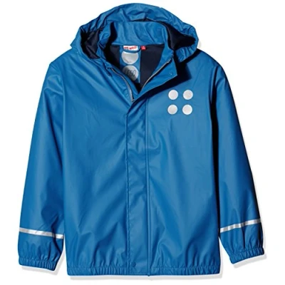Image of LEGO kidswear Jonathan Unisex Waterproof jacket for kids, Size: 6y, Blue