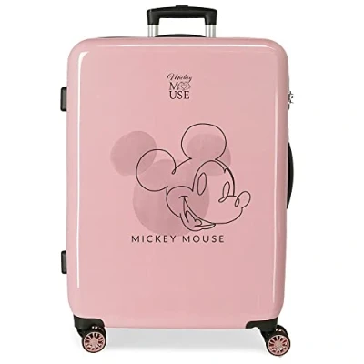 Image of Disney, Pink, Tailla unica, Medium suitcase