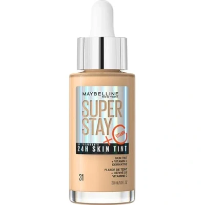 Image of Maybelline Super Stay up to 24H Skin Tint Foundation + Vitamin C 30ml (Various Shades) 31