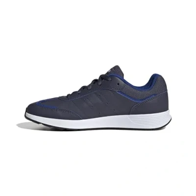 Image of adidas Performance Tensaur Switch Road running shoes for kids, Size: 4, Shadow navy/white/team royal blue Textile/synthetics