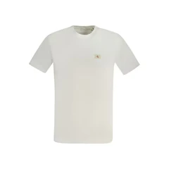 Image of Calvin Klein Jeans Label Regular TEE Basic Tshirt, Men&#039;s, Size: Small, Bright white