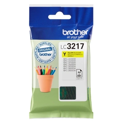 Image of Brother LC 3217Y Ink Jet Yellow