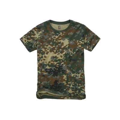 Image of Brandit Print Tshirt for kids, Size: 15 16y, Flecktarn