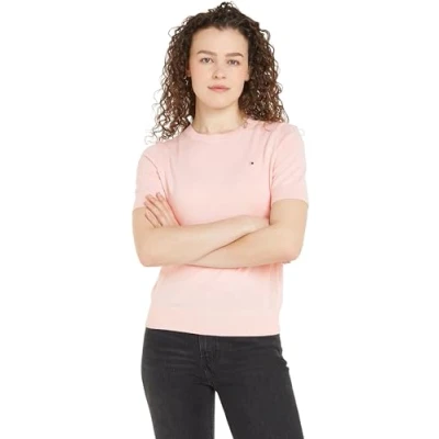 Image of Tommy Hilfiger Women&#039;s Pullovers, Pink (Delicate Pink), S
