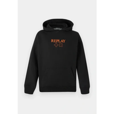 Image of Replay Sweatshirt, Women&#039;s, Size: XL, Black