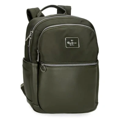 Image of Pepe Jeans Women&#039;s Christine Luggage Messenger Bag (pack of 1), Green, One Size, Laptop Backpack