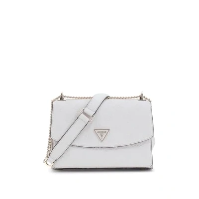 Image of Guess Cresidia Xbody FLAP Across body bag, Women&#039;s, Size: One Size, Off white