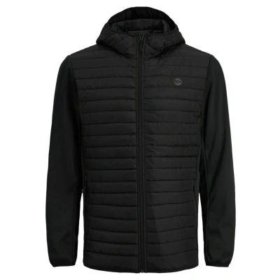 Image of Jack &amp; Jones Jjemulti Quilted NOOS Light jacket, Men&#039;s, Size: XXL, Black 3