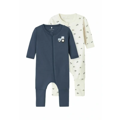 Image of Name it 2ERPACK Pyjamas for kids, Size: 9m, Jet stream