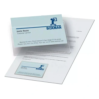 Image of Tarifold 65229 Business Card Holder Red