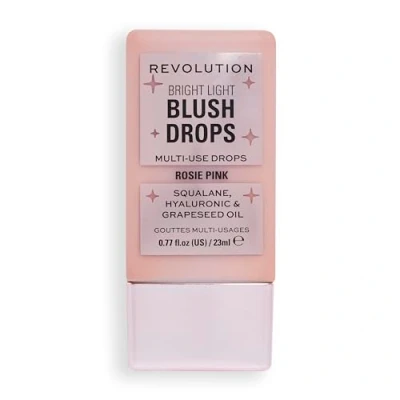 Image of Makeup Revolution Bright Light Blush Drops Pink Rosie