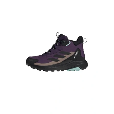 Image of Adidas Terrex Anylander Trail running shoes, Women&#039;s, Size: 4.5, Jq aurora plumcore blacktrace brown shoes