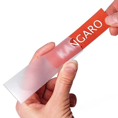 Image of Kangaro adhesive label holder, 25mm x 75mm (12 pieces)